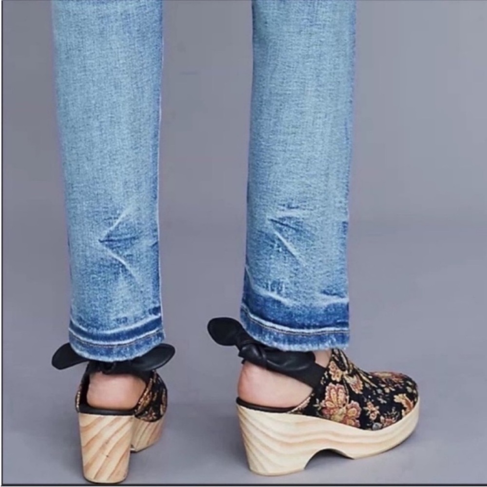 Anthropologie Pilcro Selvedge Straight Jeans Light Wash Size 30 Tall NWT - Picture 5 of 8
